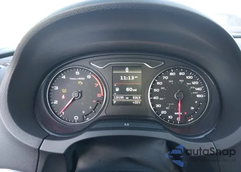 2015 Audi A3 2.0T Premium z USA, uszkodzony, nr VIN WAUBFGFF2F1129708